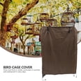 thumbnail image 2 of Eease Washable Birdcage Cover for Parrot (Coffee) - Outdoor Rain Shield, 2 of 6