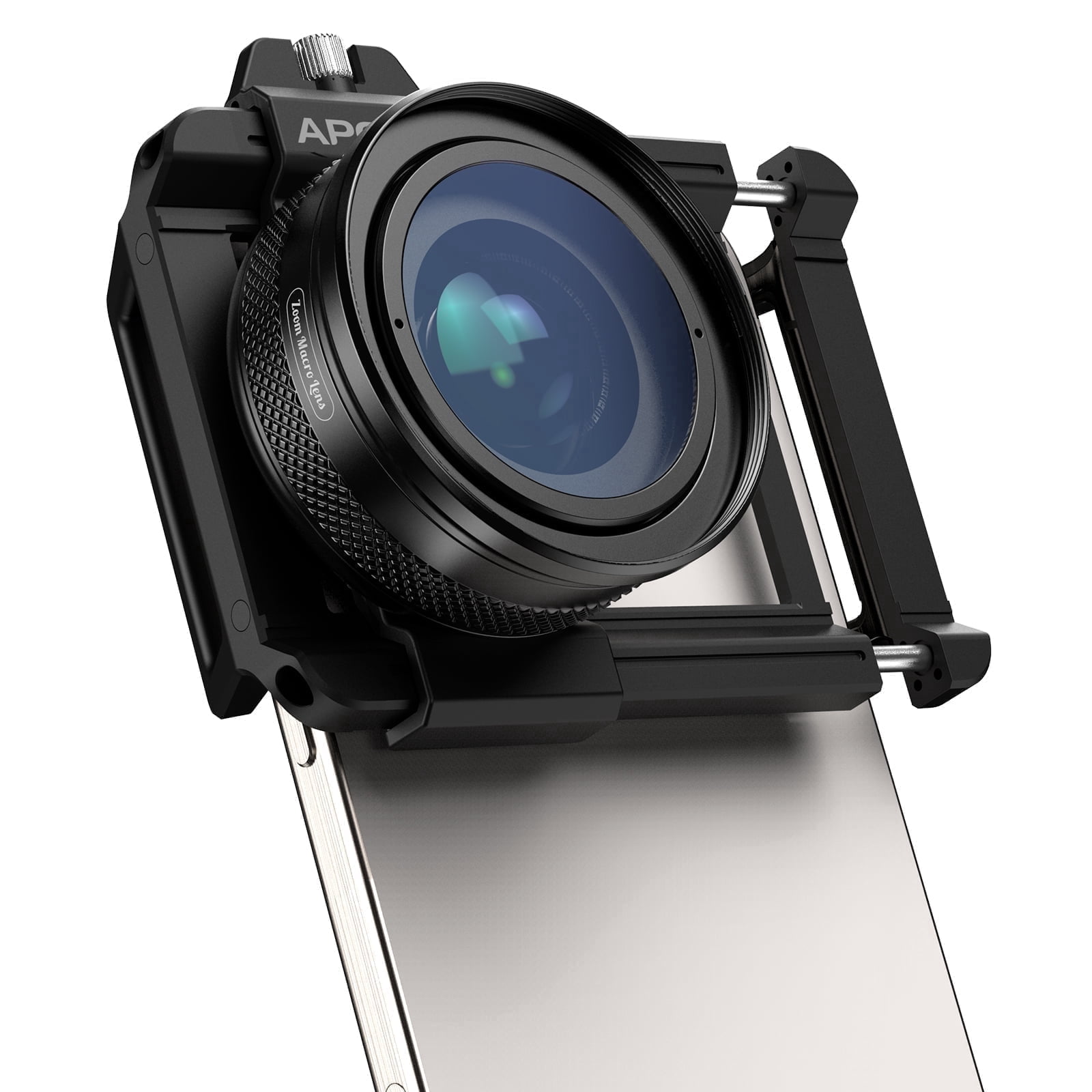 Nano Zoom 200x Microscoop Lens Voor IPhone & Android - Met LED Licht & CPL | Macro Lens 200x