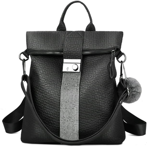 Vbiger - Fashion Leather Backpack for Women, Antitheft Handbag Travel ...