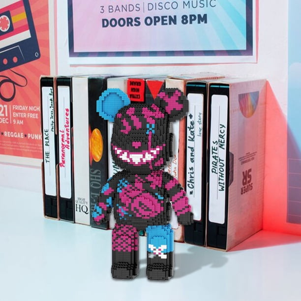 Jinx-Violent Bear, Bear Brick Micro Building Blocks Set，Music