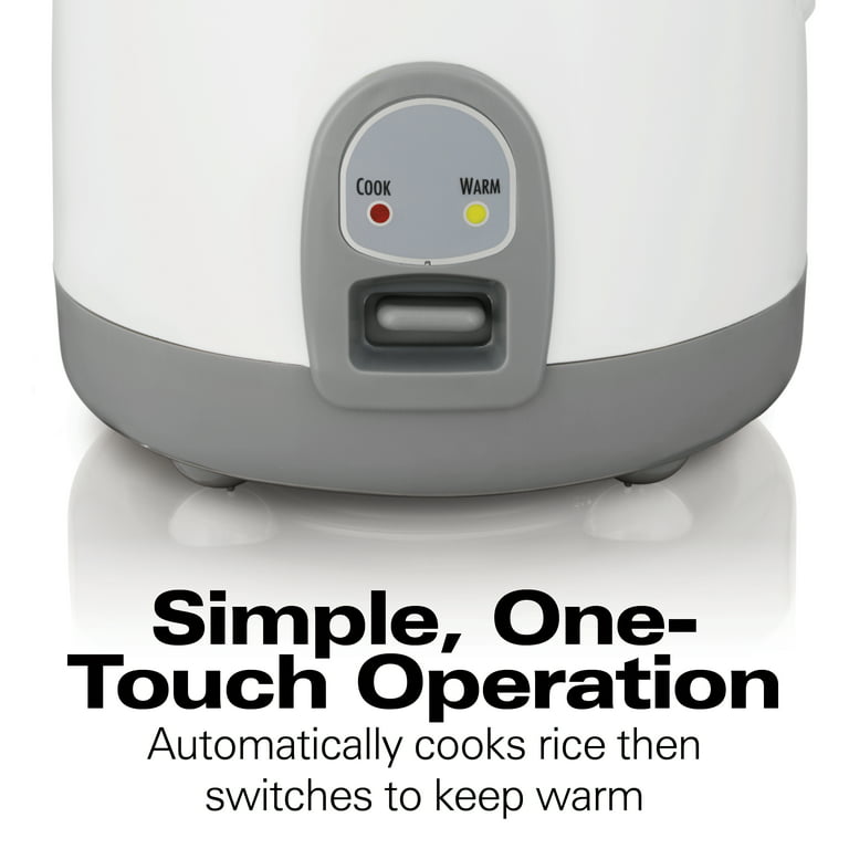 Rice Cooker Electric Mini Rice Cookers Electric Food Steamer Warmer with  Simple One-Touch Operation