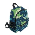 thumbnail image 2 of FORMRS School Backpack with Front Zippered Pocket 12" Student Travel Daypack, Sharks Pattern, 2 of 6