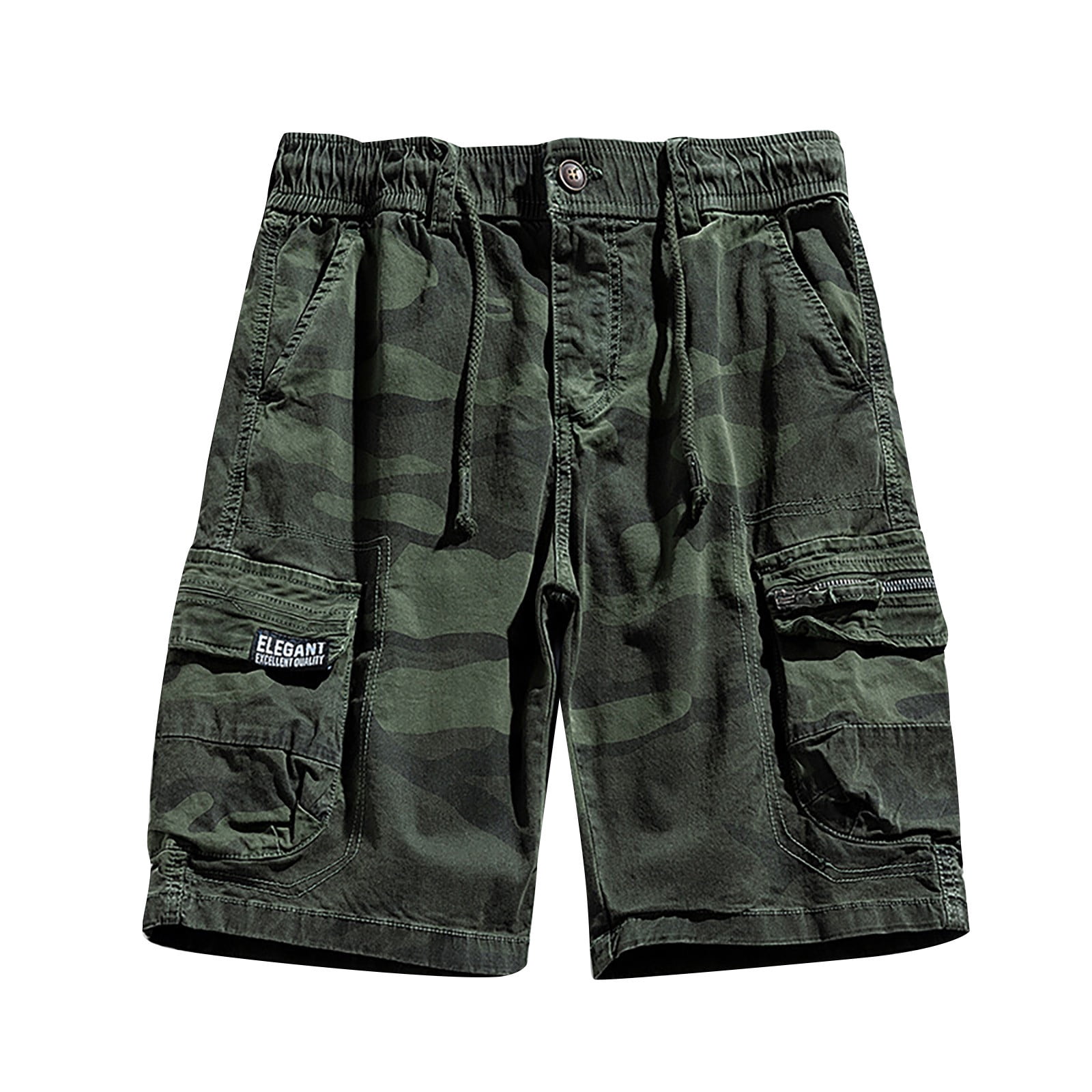 LCW Kids Elasticated Waist Boys' Cargo Denim Shorts -S5DU16Z4-311 - LC Waikiki