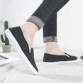 thumbnail image 6 of iOPQO Women's casual shoes Women's Ladies Fashion Casual Versatile Comfortable Canvas Flat Casual Shoes Fashion Casual Versatile Black 36, 6 of 9