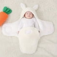 thumbnail image 2 of HLONK Hot Selling Warm Solid Plush Sleeping Bag For Baby, 2 of 7
