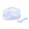 thumbnail image 1 of Baño de arena para hámster,Arena para hámster transparente y duradera para baño,baño baño arena habitación bañera animales pequeños,Caja de baño para arena para mascotas,conejillo de, 1 of 8