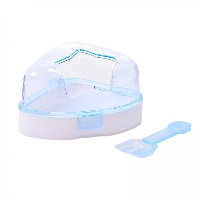 Baño de arena para hámster,Arena para hámster transparente y duradera para baño,baño baño arena habitación bañera animales pequeños,Caja de baño para arena para mascotas,conejillo de