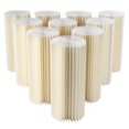 thumbnail image 2 of 10Pcs Folding Wedding Centerpieces Cardboard Flower Stand, Portable Paper Cylinder Display Flower Stand for Wedding Party Decoration 11.8" x 11.8" x 31.5" Milky White, 2 of 7