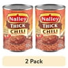 (2 pack) Nalley Thick Chili Con Carne With Beans, 17g Protein Per Serving, 14 oz. Can