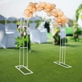 thumbnail image 6 of Metal Wedding Garden Arch Rack 8.53Ft Height Heavy Duty Backdrop Balloon Archway Holder, 6 of 15