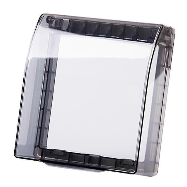 Protector de cubierta de caja de interruptores de panel de placa de enchufe de pared tipo 86 universal impermeable