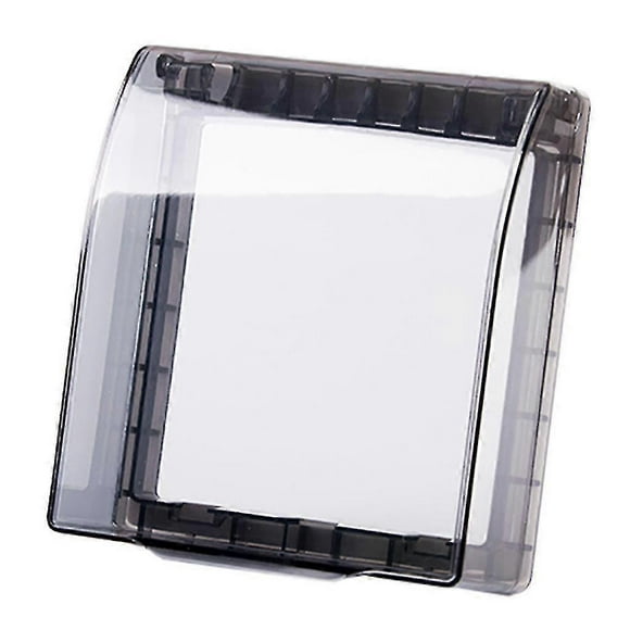 Protector de cubierta de caja de interruptores de panel de placa de enchufe de pared tipo 86 universal impermeable