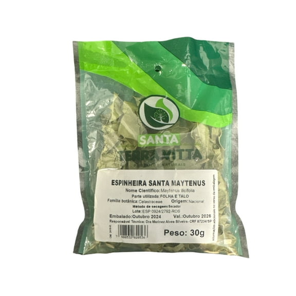 Espinheira Santa Loose Leaves Tea - 30 gr ( Maytenus ilicifolia)