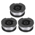 thumbnail image 1 of Uxcell 3-Pack AF-100 String Trimmer Line 30ft 0.065 Inch Nylon Weed Eater String Spool, 1 of 1