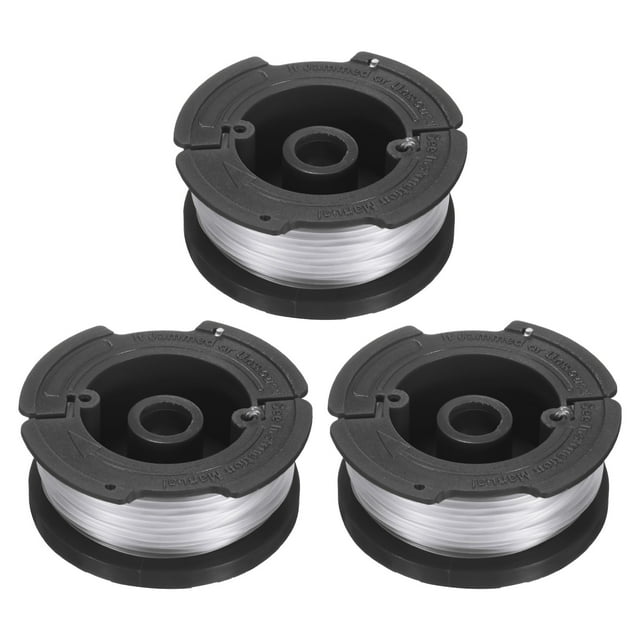 Uxcell 3-Pack AF-100 String Trimmer Line 30ft 0.065 Inch Nylon Weed Eater String Spool