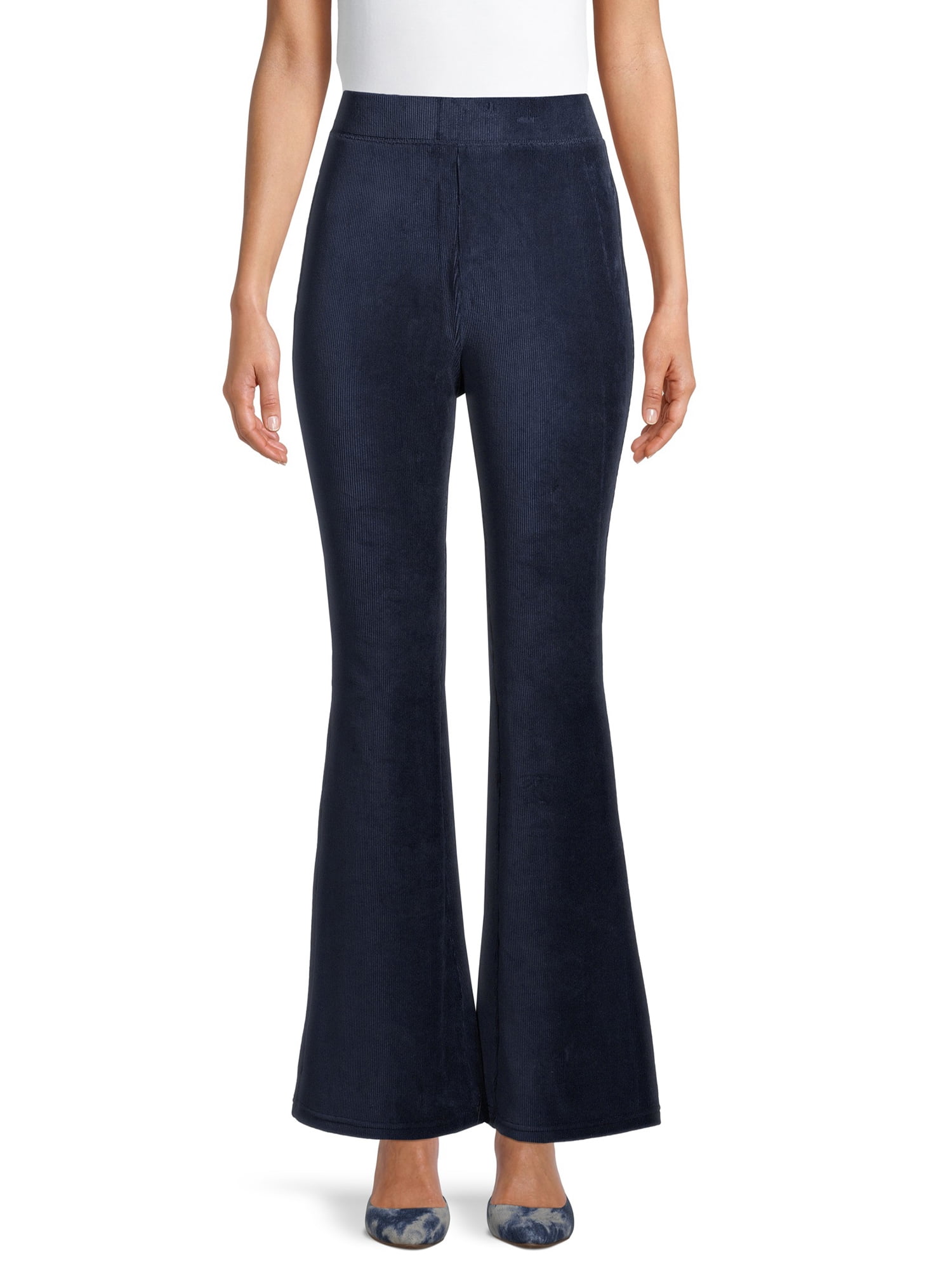 Time and Tru Women’s PullOn Knit Corduroy Pants
