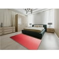 thumbnail image 4 of Ahgly Company Indoor Rectangle Patterned Ferrari Red Area Rugs, 8' x 10', 4 of 6