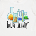 thumbnail image 4 of Inktastic Future Scientist with Beakers, Test Tubes and Formulas Boys or Girls Baby T-Shirt, 4 of 5