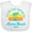 AA-White, variant on Inktastic Summer Enjoy the Sunshine Miami Beach Florida in Blue Boys or Girls Baby Bib