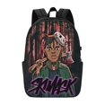 thumbnail image 1 of Ski Mask The Slump God Backpack For Men Women Teen , Water Resistant Casual Daypack, 1 of 1