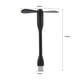 thumbnail image 4 of Mini ventilador USB flexible para banco de energía, computadora portátil, PC, cargador de CA (negro) Likrtyny Para estrenar, 4 of 6