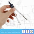 thumbnail image 5 of KAKOWELY Circle Drawing Tool 1 Set Circle Drawing Tool Student Drawing Metal Compass Geometry Metal Compass7.87"X3.15"X0.79", 5 of 5
