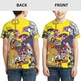 thumbnail image 3 of Bosses Cuphead Youth Unisex T-Shirt Crewneck Short Sleeve Double-Sided Print Tee Shirts Top For Boys Girls Kid Teen Small, 3 of 6