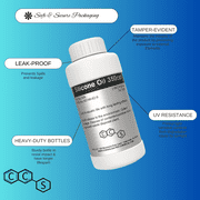 Silicone Oil 350 cSt | High-Performance Dimethylpolysiloxane Fluid - 1 Gallon (128 Fl Oz)