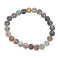 thumbnail image 1 of pulsera elástica de piedras de colores de 8mm. Cuentas de mm, adecuadas para regalos de cumpleaños para hombres y niñas., 1 of 5