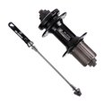 thumbnail image 2 of Ruiboury Top Mountain Bike Hubs Front And Rear Set Axle Offering Reliable Durability And Lightweight Performance And Is Stable Black Back 100mm 135mm, 2 of 6