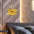 thumbnail image 3 of Reloj Café forma removible Diy acrílico 3D Espejo Pared Pegatina Reloj Decorativo AHeartcove SZ221208-0071JD, 3 of 3