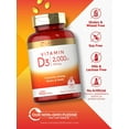 thumbnail image 4 of Vitamin D3 2000 IU Softgels | 400 count | Non-GMO, Gluten Free | by Carlyle, 4 of 7