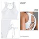 thumbnail image 5 of Traje de baño de una pieza con cordones, sin espalda, ajustado, color puro, transpirable, de moda, con cordones, Blanco S, 5 of 6