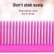 thumbnail image 5 of 3 Pieces Plastic Rat Tail Comb Pintail Comb Fiber Teasing Comb 9 Inch Styling Comb with Thin and Long Handle for Men Women Girl Salon Home Supplies, 5 of 5