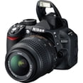 thumbnail image 5 of Nikon D3100 DSLR Camera with 18-55mm Lens Bundle With Tripod + Filter Kit + Filter kit + 64GB Memory Card + Backpack, 5 of 8