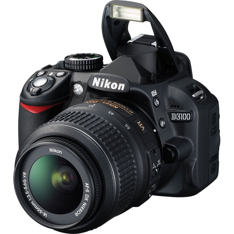 Nikon D3100 Digital DSLR Camera with 18-55mm VR Lens Bundle With
