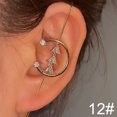 thumbnail image 2 of Ear Crawler Hook Earring Creative Ear Wrap Climber Earring Ear Cuff for Women, 2 of 6