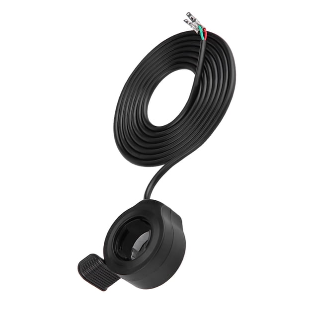 Rughundo Achtle Bike Electric Bike Universal Shumble Throttle Ebike 22 mm 7/8 Pulgadas Scooter Eléctrico Celebador Control de Velocidad del Acelerador del Pulgar para Bicicletas