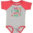 thumbnail image 3 of Inktastic My Tia Loves Me Niece Girls Baby Bodysuit, 3 of 5