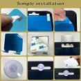 thumbnail image 5 of Shower Mirror Fogless for Shaving with Razor Holder No Fog Mirror for Shower Suction Bathroom Mirror for Men and Women Shower Makeup Shave Mirror, 5 of 5
