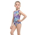 thumbnail image 3 of GYRATEDREAM Teen Girls One-Piece Sporty Swimsuit Swimwear Quick Dry Stretchy Strap Kids Bathing Suit Summer Swimsuit, Size 2-3 Years, 3 of 7