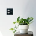 thumbnail image 2 of Village Wrought Iron EOS-87 Plain Outlet and Switch Cover - Black, 2 of 3
