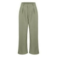 thumbnail image 6 of Casual Pants for Women, Audhol Women's Fashionable Casual Solid Color Long Tube Comfortable Long Casual Pants Lightweight Pants Women Mint Green XL, 6 of 9