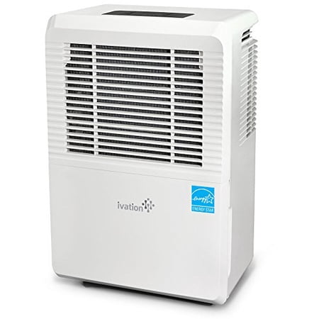 Ivation 70 Pint Energy Star Dehumidifier - Large-Capacity For Spaces Up To 4,500