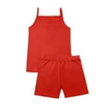 thumbnail image 4 of hengsof Girls Camisole Cotton Camisole Tops and Shorts Lounge Wear Set, 4 of 6