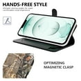 thumbnail image 4 of CoverON For Apple iPhone 13 Wallet Case, RFID Blocking Vegan Leather 6x Card Slot Holder Cover Flip Folio Phone Pouch, Camo, 4 of 7