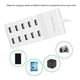 thumbnail image 3 of Cargador USB Varias Veces, 10 Puertos 5v Estación De Carga USB Desktop CARGADO USB Múltiple Hub USB Charger USB, Para Computadoras Portátiles Para Teléfonos Inteligentes Mp3, 3 of 7
