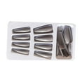 thumbnail image 1 of 1 Set French Tip Press on Nails Operation Beauty Tool Coffin False Toe Files Glittery Stick Full Cover Ballet Style Beauty Tool DIY Decorations Type 14, 1 of 9