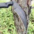 thumbnail image 5 of Cuchillo de hoja fija, hoz de camping para caza al aire libre, hoja Stonwash, nailon de alta dureza + mango de fibra de vidrio con funda, 5 of 5