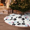thumbnail image 5 of Fotbe Panda Bear1 Pattern Christmas Tree Skirt, Tree Skirts Plush Christmas Decorations, Christmas Tree Skirts Xmas Decorations Holiday Party Decor-30", 5 of 6